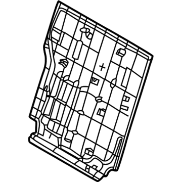 Lexus 71701-76010 Board Sub-Assembly RR S