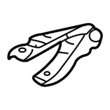 Honda 60120-S2A-000ZZ Hinge, Passenger Side Hood