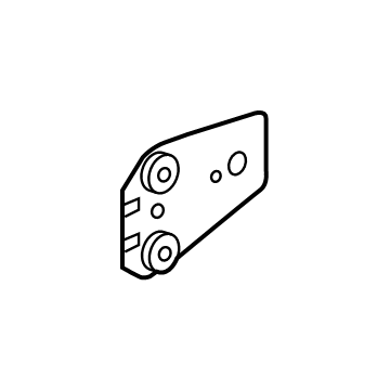 BMW 41-00-7-421-336 Nut Plate, Y-Screw Connection