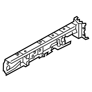 BMW 41-00-7-386-987 Exterior Left Engine Support