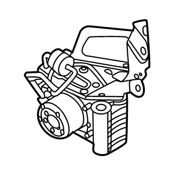 Ford LC5Z-5319-C COMPRESSOR - SUSPENSION LEVELL