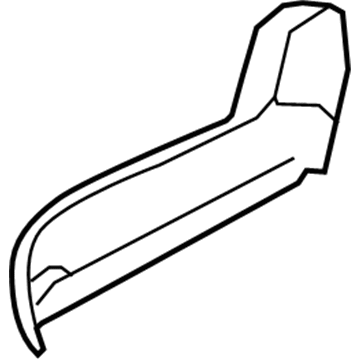 Nissan 87330-9UH0A FINISHER ASSY-CUSHION, FRONT SEAT RH