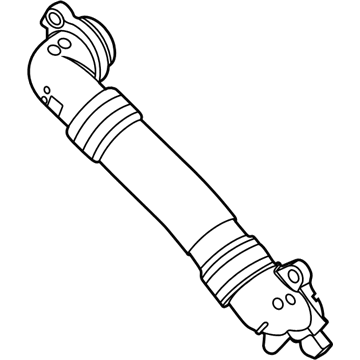 BMW 11-53-8-650-983 LINE FROM COOLANT PUMP-CYLIN