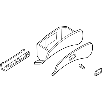 Hyundai 84510-25500-LT Housing-Glove Box