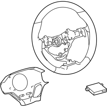 Lexus 45100-0E420-C0 Steering Wheel Assembly