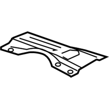 Nissan 79424-JF00A Reinforce-Parcel Shelf