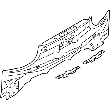 Nissan G9110-JF3MA Panel-Rear, Upper