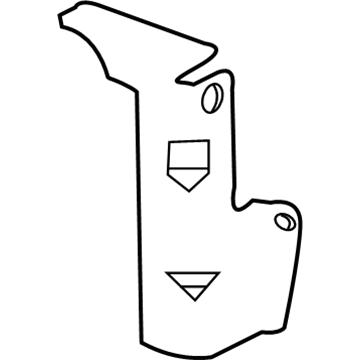 Mopar 52121512AF Bracket-Leak Detection Pump Filter