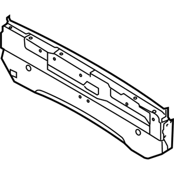BMW 54-34-7-310-402 Rear Window Lifter With Trim Panel