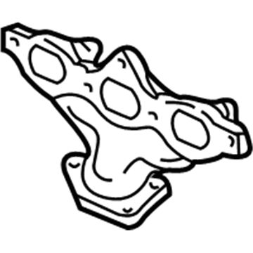 Acura 18010-P8E-L00 Manifold Assembly, Rear Exhaust