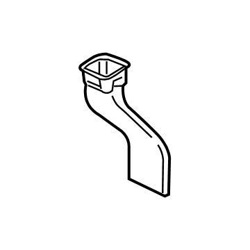 GM 22999460 Rear Duct