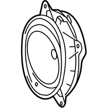 Toyota 86160-06390 Front Door Speaker