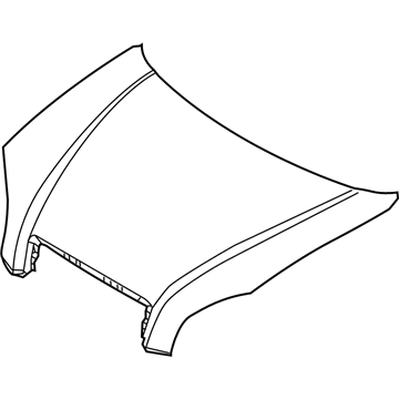 Hyundai 66400-2E020 Panel Assembly-Hood