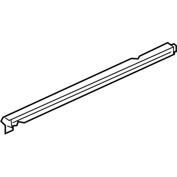 Honda 83706-TG7-A11ZA Flange, R. Weatherstrip *NH900L* (DEEP BLACK)