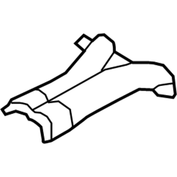 BMW 51-48-7-158-410 Thermal Insulation Tunnel Rear