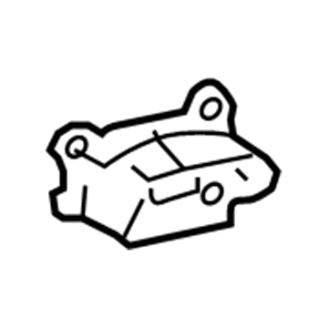 Lexus 53835-30110 Bracket, Front Side Panel, RH