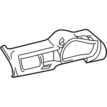 Toyota 55411-74010-C0 Cluster Panel
