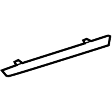 Toyota 55461-74010-B0 Upper Cover Trim Plate