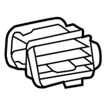 Toyota 55650-74010-C0 Defroster Vent