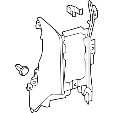 Toyota 55312-74010-B0 Lower Extension