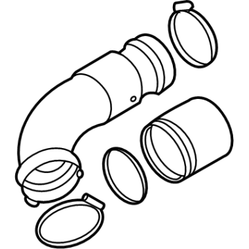 Hyundai 28130-L1600 Hose Assembly-Air Intake