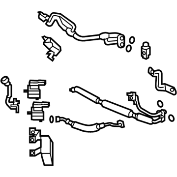 Hyundai 97775-G7510 TUBE ASSY-SUCTION & LIQUID
