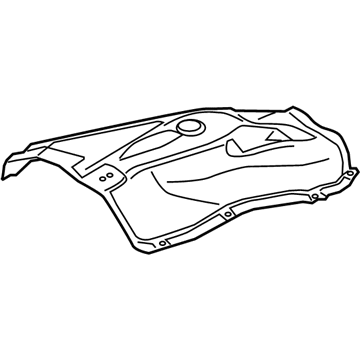 BMW 51-48-7-158-416 Heat Insulation, Tunnel