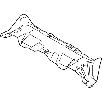 BMW 51-48-7-158-415 Heat Insulator Rear Silencer