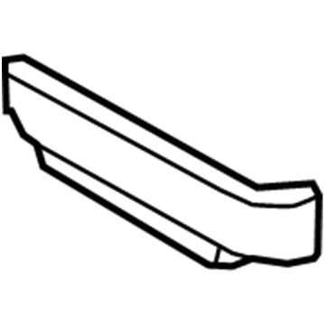 Lexus 71868-60030-A1 Shield, Front Seat Cushion