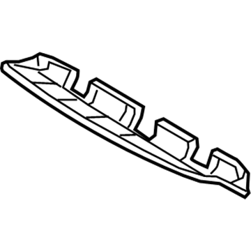 Lexus 53112-0E020 Grille, Radiator, Lower NO.1