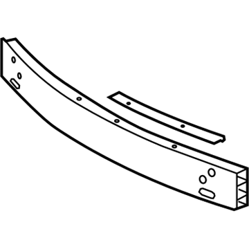 Lexus 52131-48130 Reinforcement, Front Bumper