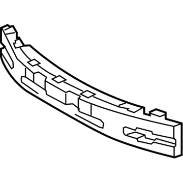 Lexus 52611-0E020 Absorber, Front Bumper Energy