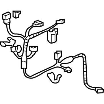 Acura 32755-SJA-A01 Sub-Wire, Driver Door Engine Control Module