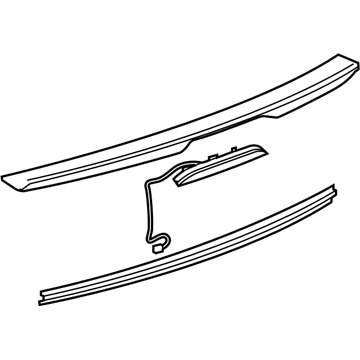 GM 42352021 Rear Spoiler