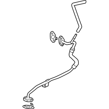GM 12691901 PIPE ASM-TURBO COOL FEED