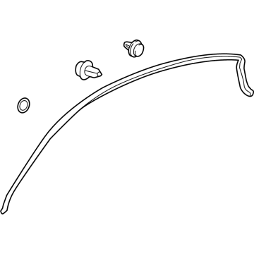 Honda 72325-T7W-A01 Sub Seal, R Roof