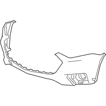 GM 84088059 Bumper Cover