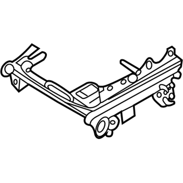 Kia 895974D110CS Leg Back Cover-Rear, LH