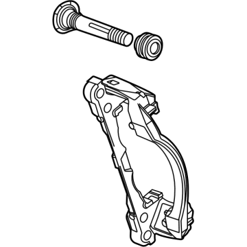 GM 84998797 BRACKET KIT-FRT BRK CLPR