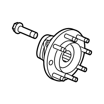 GM 13512701 Hub & Bearing