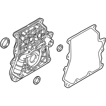 BMW 11-14-2-463-752 EXCHANGE END COVER WITH ENGI