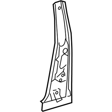 Lexus 61343-30230 Pillar, Center Body, Inner RH