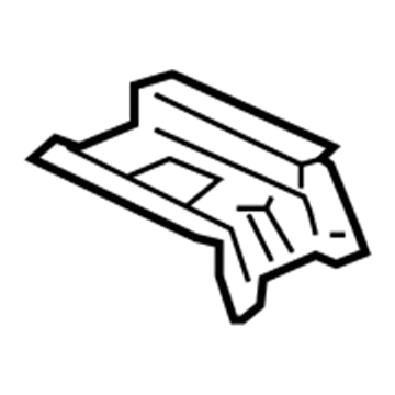 Lexus 61173-30151 Reinforcement, Front Body Pillar, Upper Inner RH