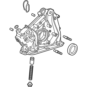 Honda 15100-5G0-A01 Pump Assembly, Oil