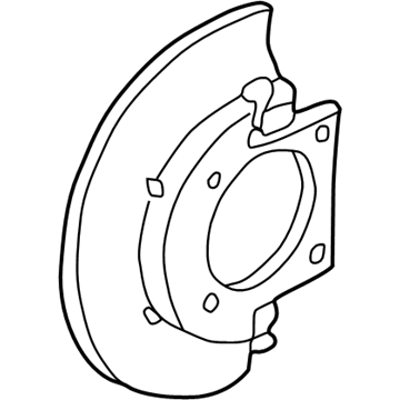 GM 15716364 Splash Shield