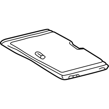 Lexus 63306-30081-A1 Trim Sub-Assy, Sunshade