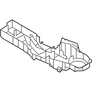 Mopar 68021975AB Housing-A/C And Heater Lower