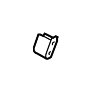 Hyundai 89051-2B000-HZ Foot Cover-2ND Front Outer, RH
