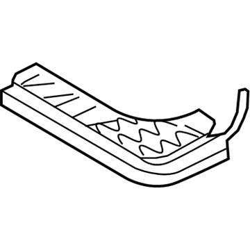 Hyundai 89101-0W500 Frame Assembly-2ND Cushion, LH