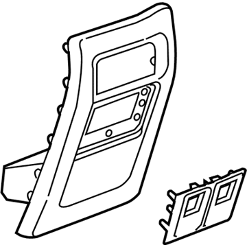 GM 84244889 Rear Panel Assembly